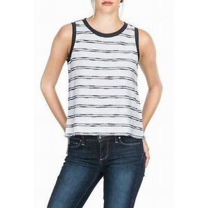 325 LILLA P WHITEBLUE STRIPED TANK